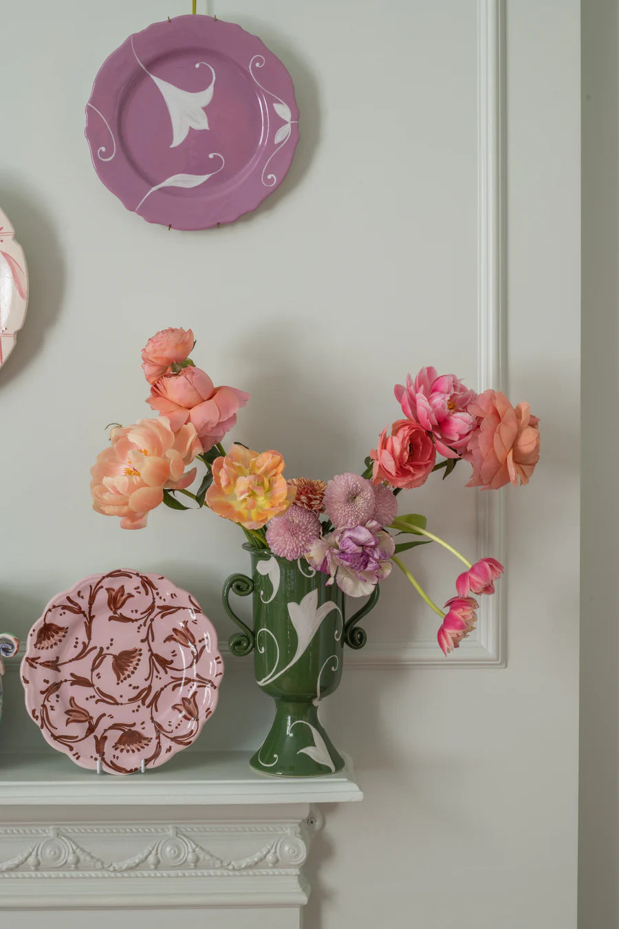 Copacabana Tall Vase, Forest Green