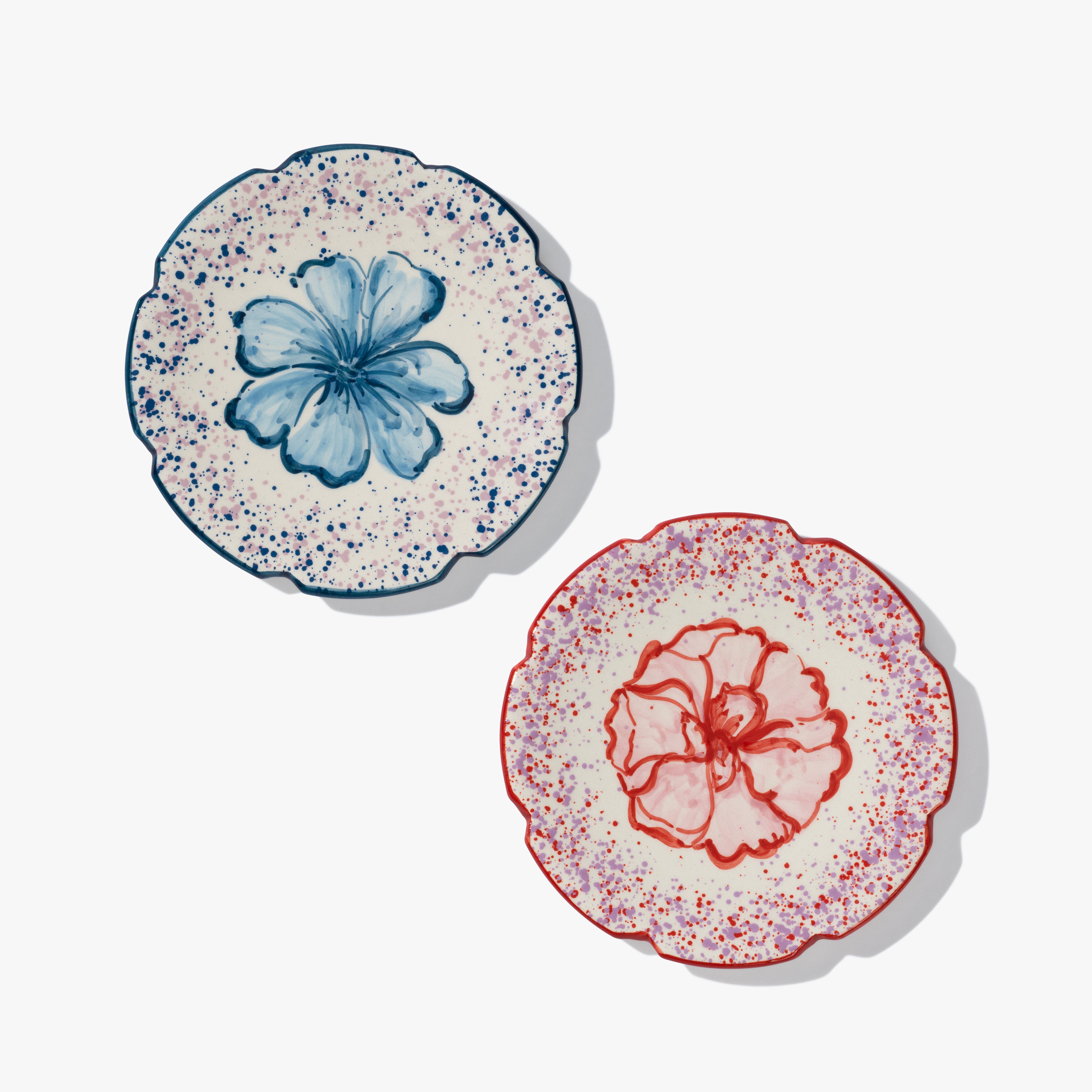 Dinette Dessert Plate, Red