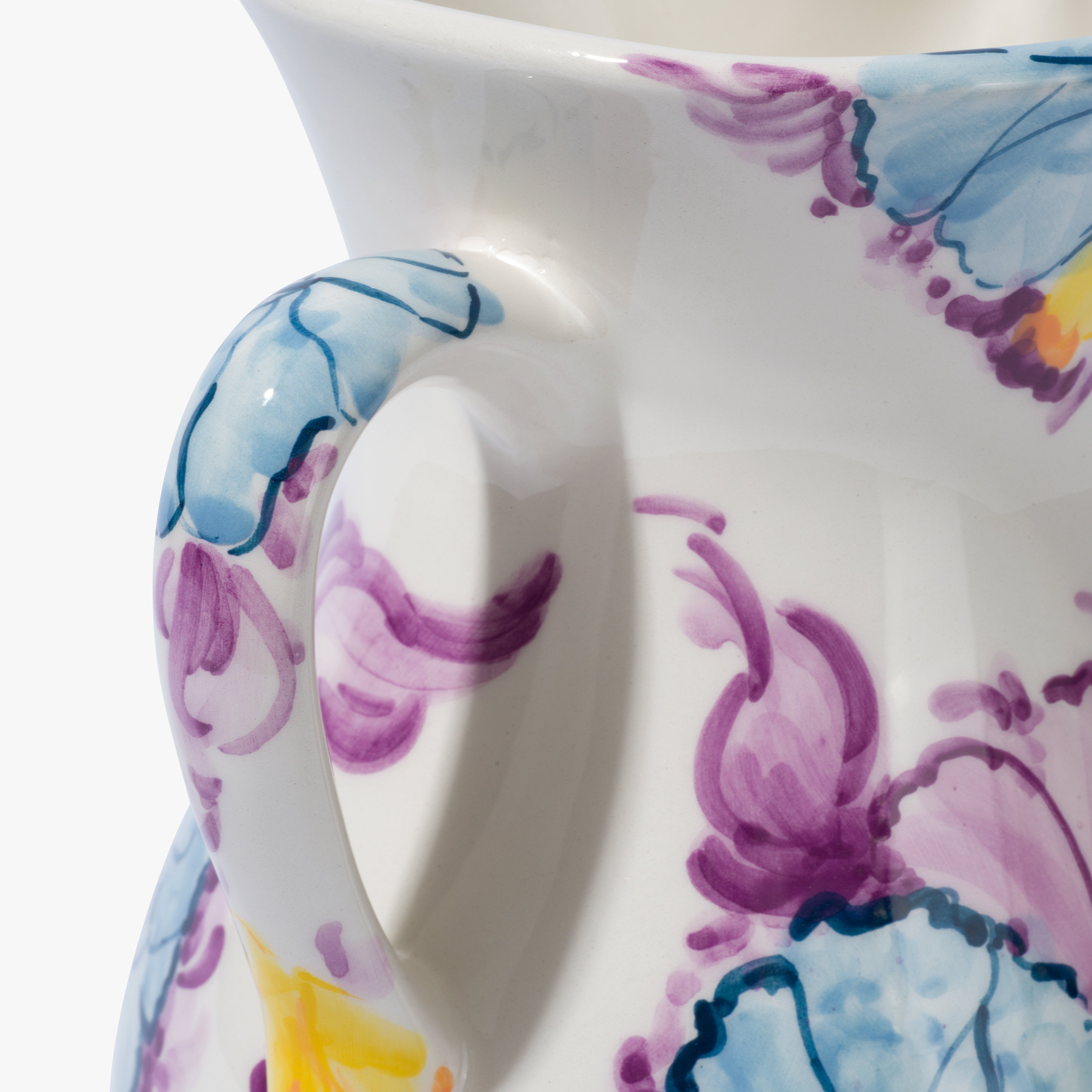 Jughead Jug, Floral Watercolour